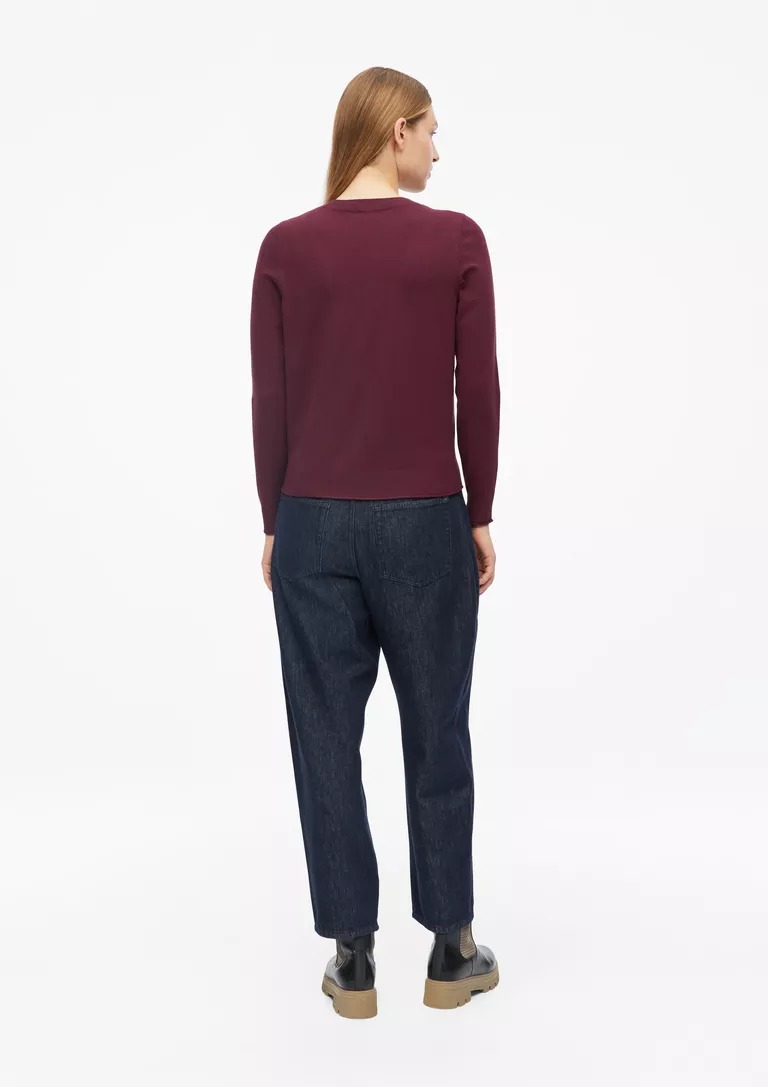 ΠΛΕΚΤΗ ΜΠΛΟΥΖΑ S’OLIVER: Slim Fit 2181351 gunaikeia lepti plekti blouza s'oliver se steni grammi mpornto xroma