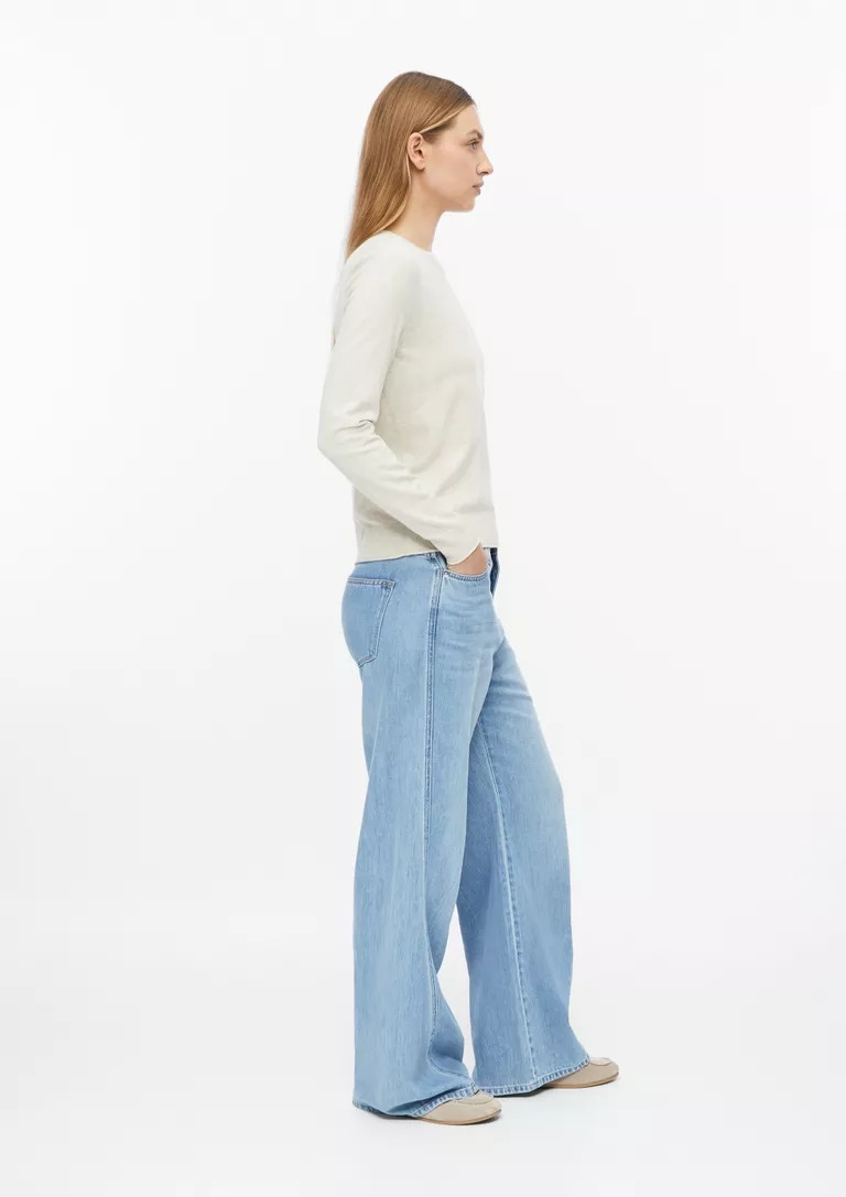 ΠΛΕΚΤΗ ΜΠΛΟΥΖΑ S’OLIVER: Slim Fit 2181351 gunaikeia lepti plekti blouza s'oliver se steni grammi ecru xroma