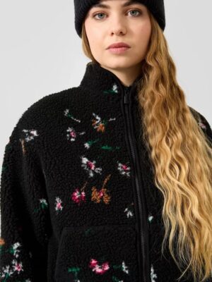 2184455 teddy jacket with all over print s'oliver