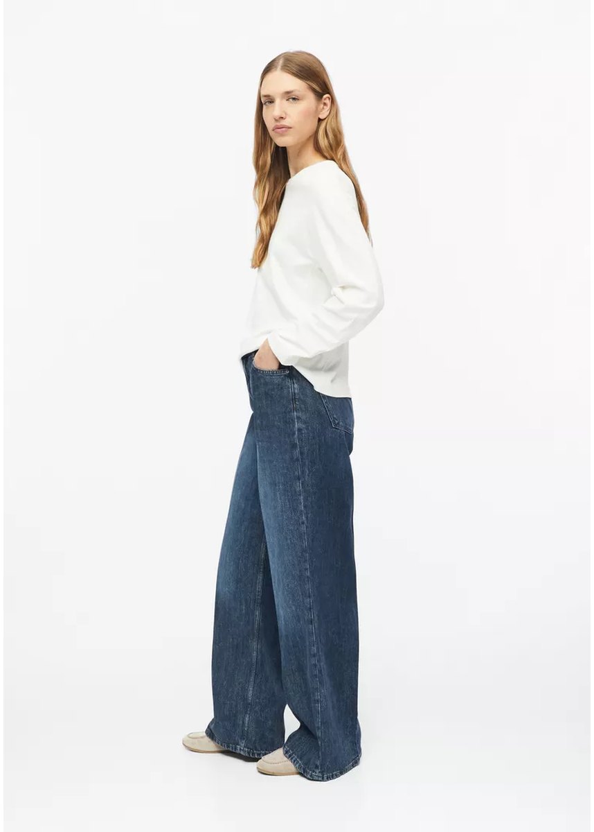 SURI JEAN S’OLIVER: Highwaist /Wide leg 2184938.56Y2 gynaikeio suri jean s'oliver highwaist and wide leg