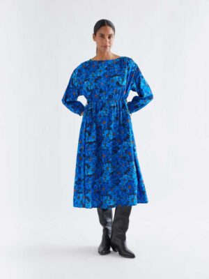 64C/11107 floral midi dress compania fantastica