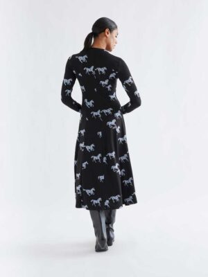 64C/12108 midi dress compania fantastica me allover print alogakia se steni grammi