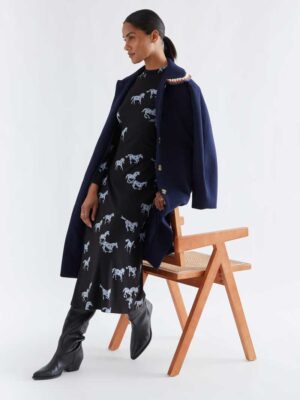 64C/12108 midi dress compania fantastica me allover print alogakia se steni grammi